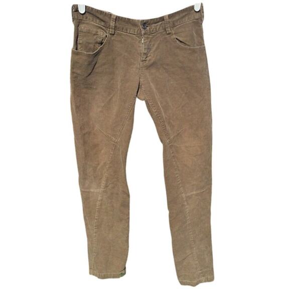 Sundance corduroy womens 4 equestrian western skinny pants southwest tan fall - Picture 1 of 9